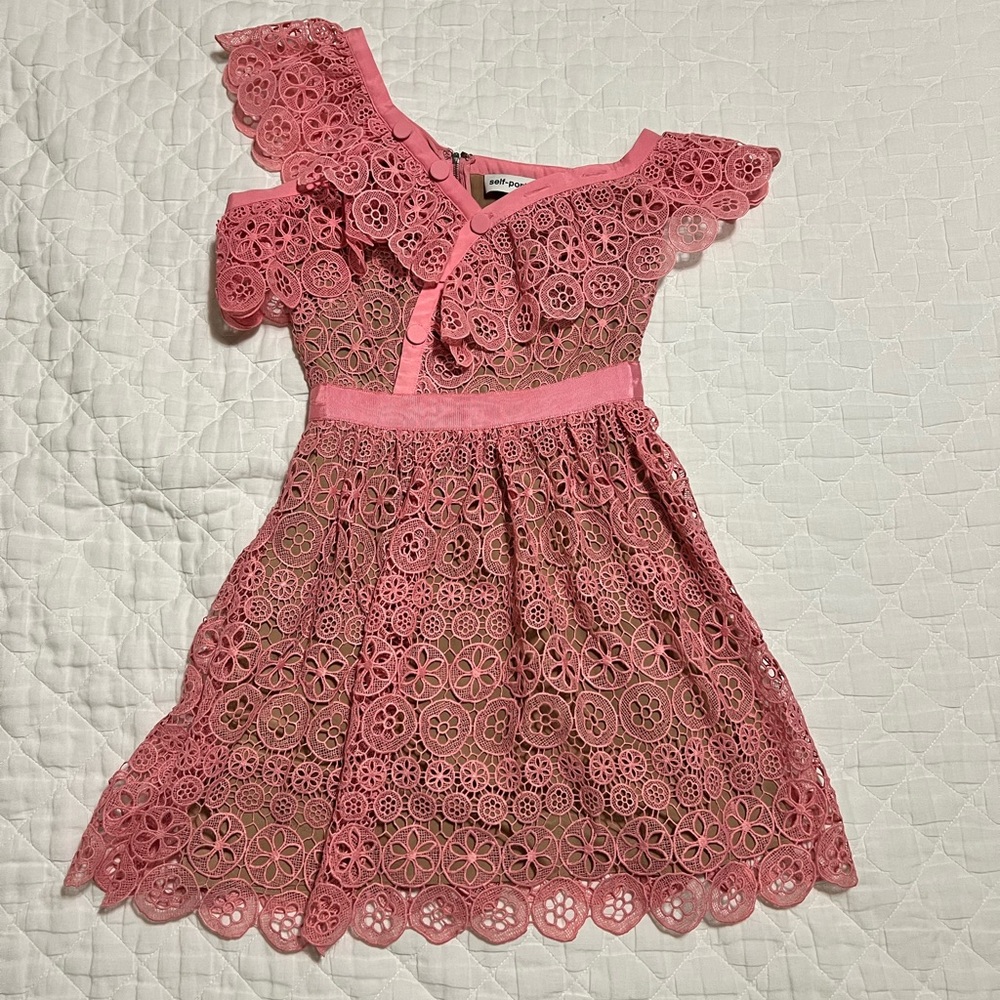 Self Portrait Lace Dress Size 2